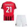 Maillot de Supporter AC Milan Chukwueze 21 Domicile 2024-25 Pour Enfant